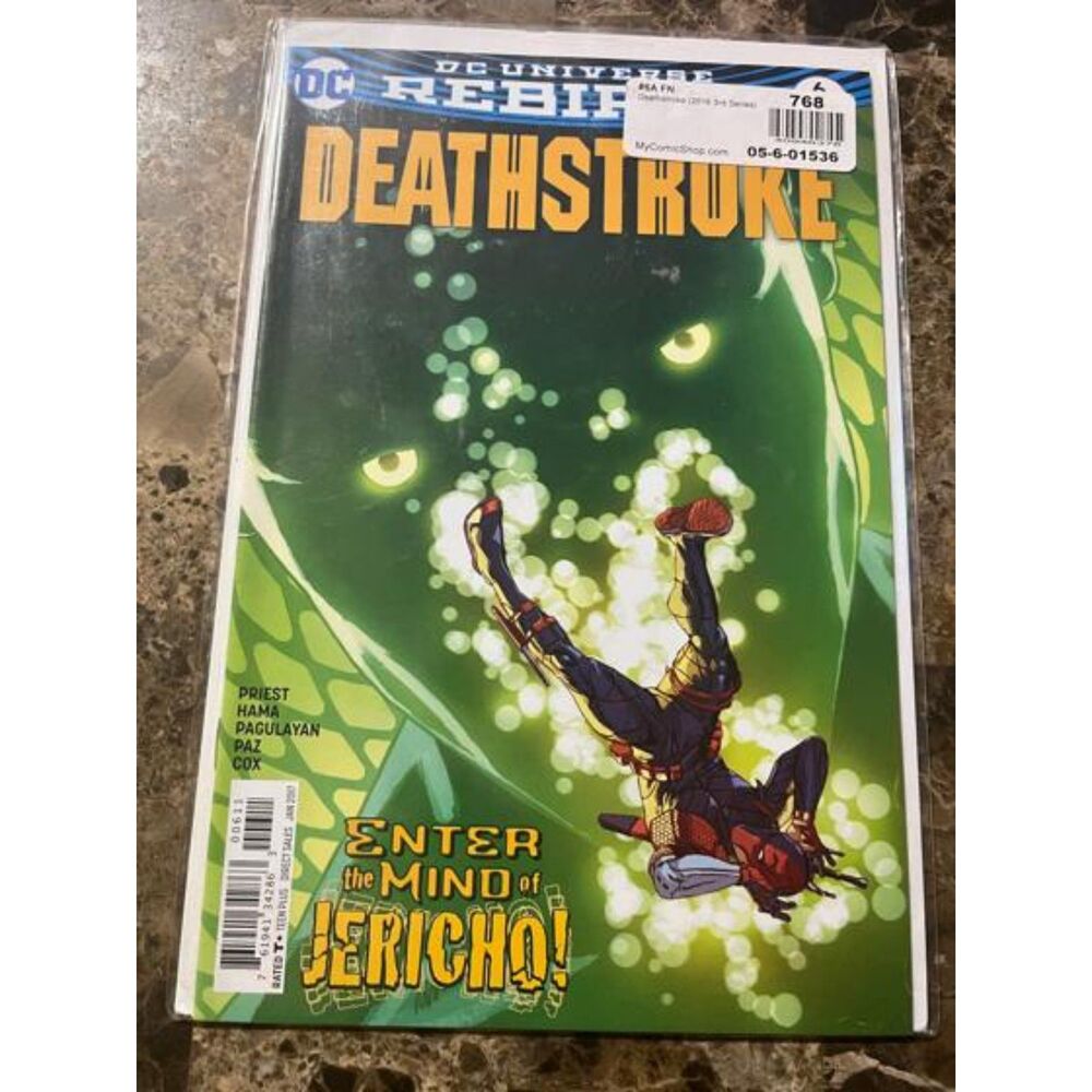 Deathstroke #6 (2016) DC Rebirth Enter the Mind of Jericho Comic Book